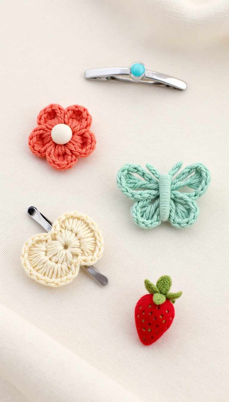 10. Decorative Hair Clip Accents
