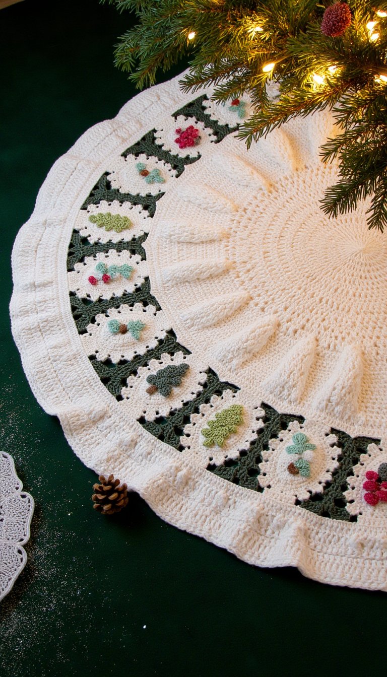 5. Statement Tree Skirts