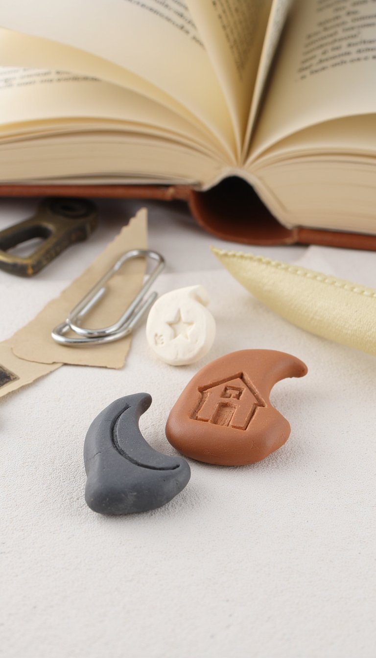 11. Custom Clay Stamps