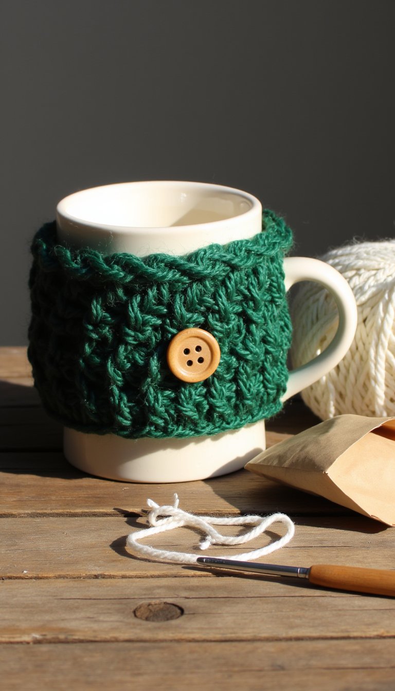 3. Cozy, No-Sew Mug Cozies