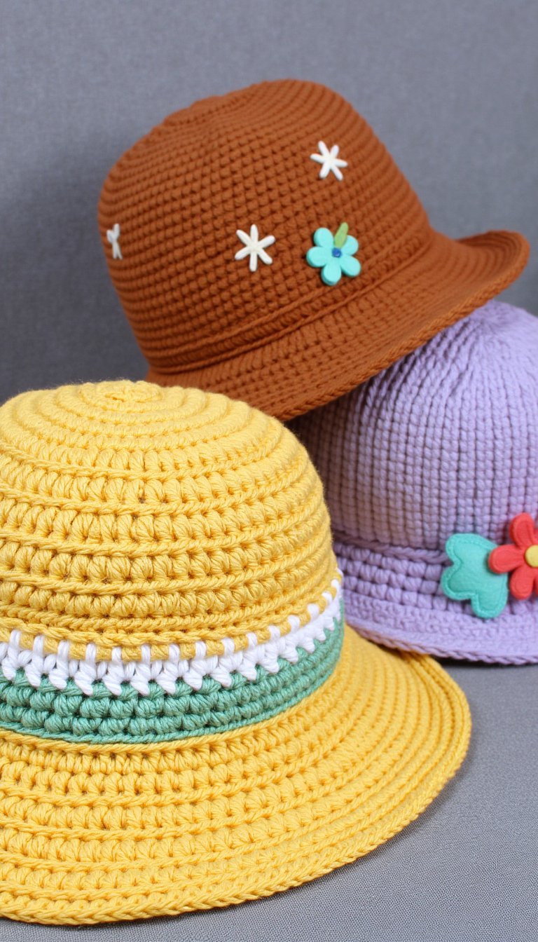 15. Customizable Bucket Hats