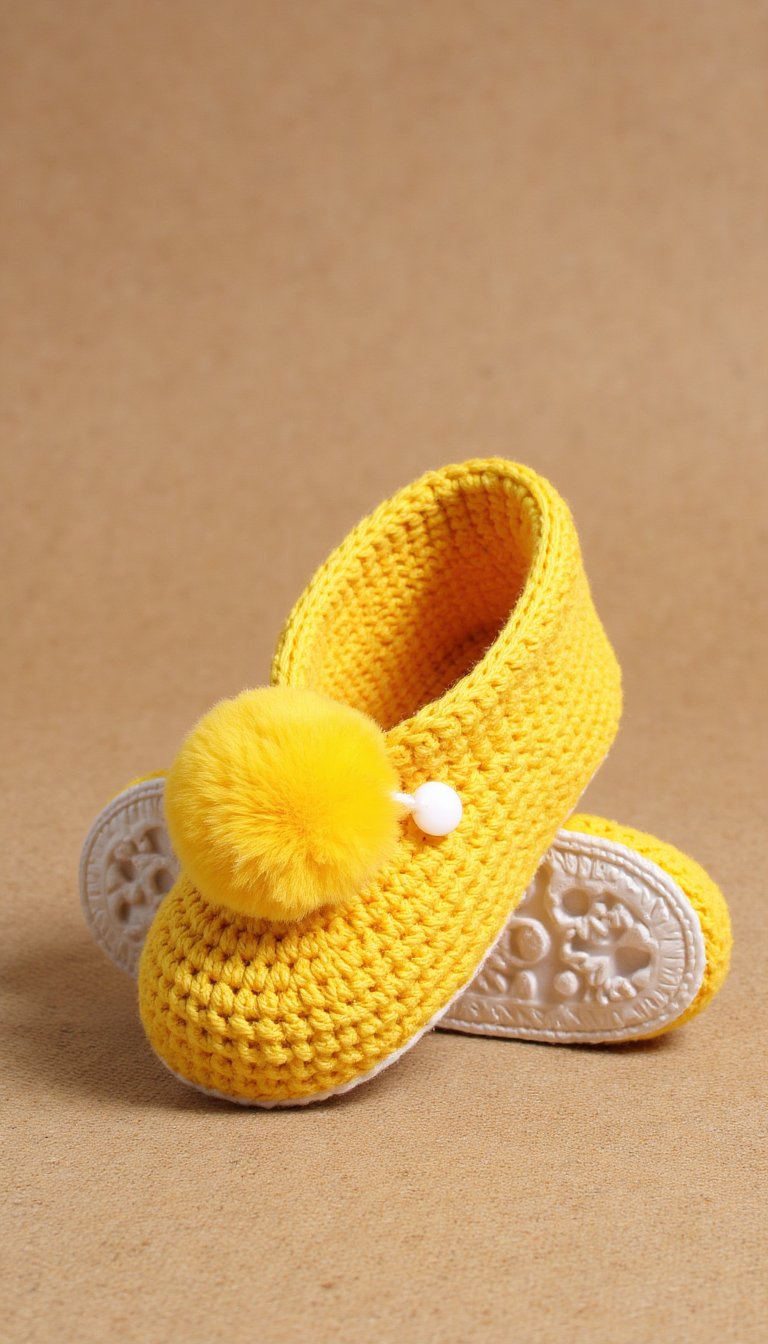 13. Cozy Slippers with Grippy Bottoms