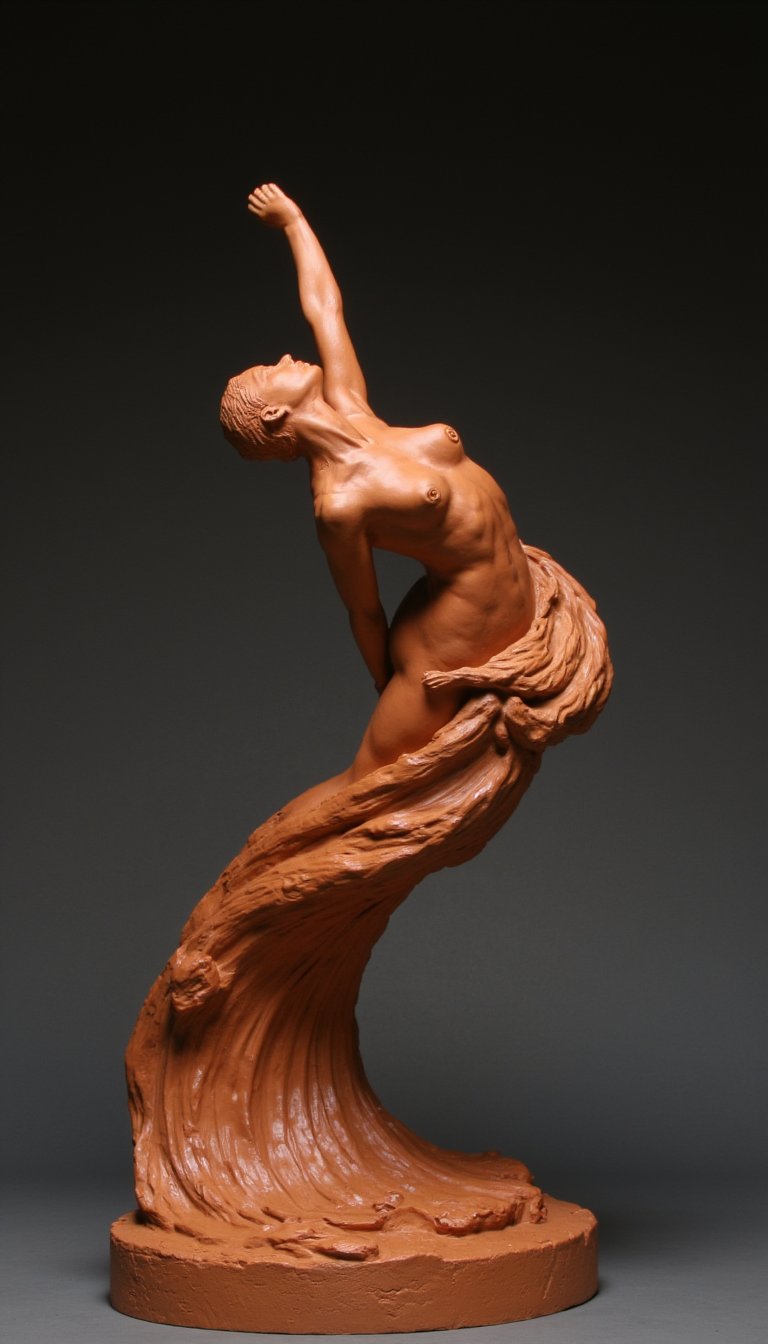 8. Sculpture Capturing Dynamic Motion