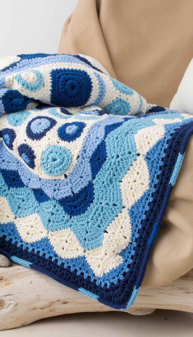 2. Coastal Blues & Creams