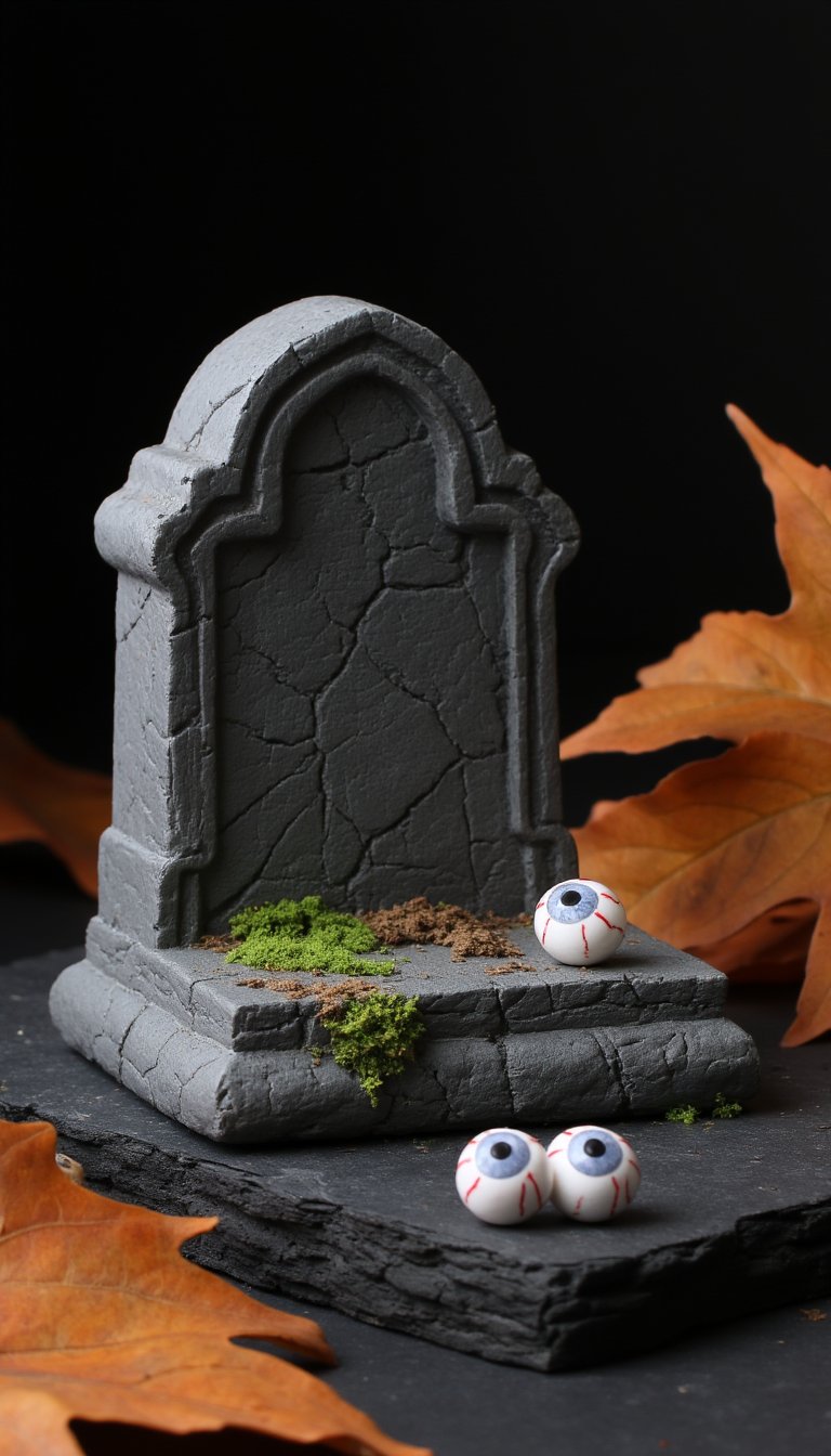 15. Tombstone Bookends