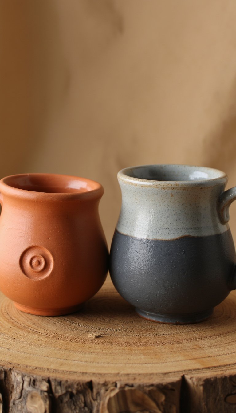 1. Hand-Built Mugs for Your Morning Ritual