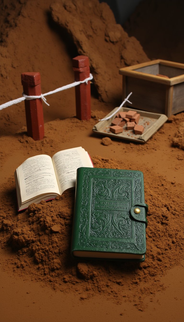 18. The Archeology Dig Site Marker