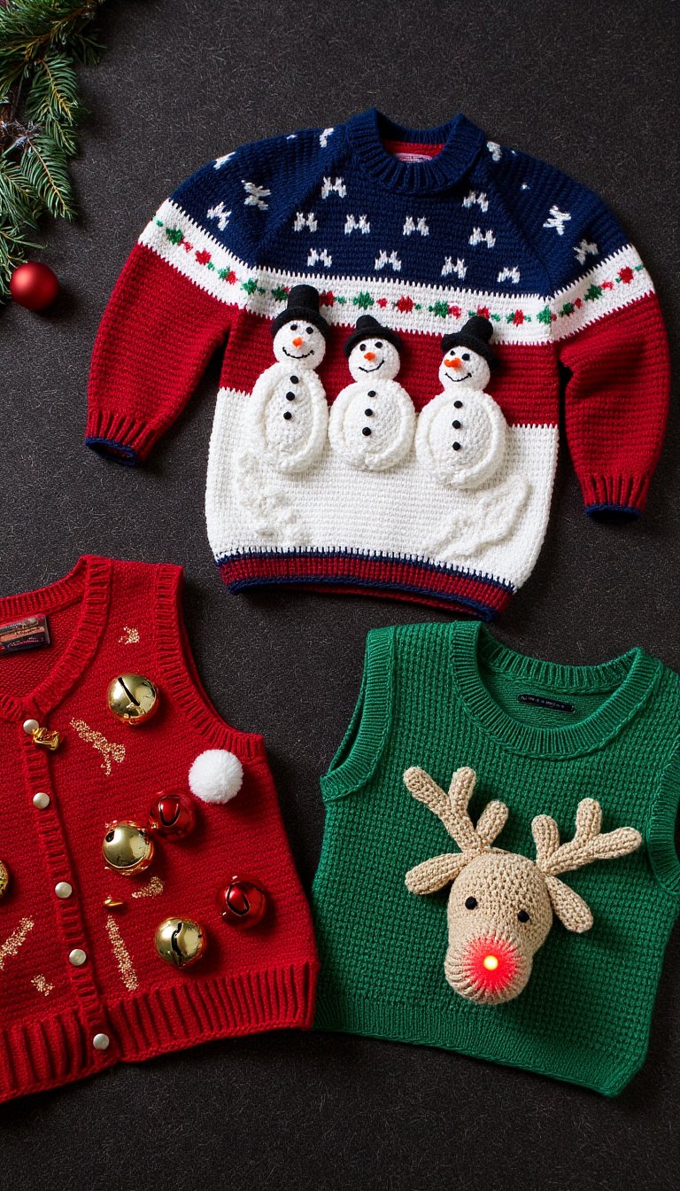 3. Ugly Christmas Sweaters (The Party Essential)
