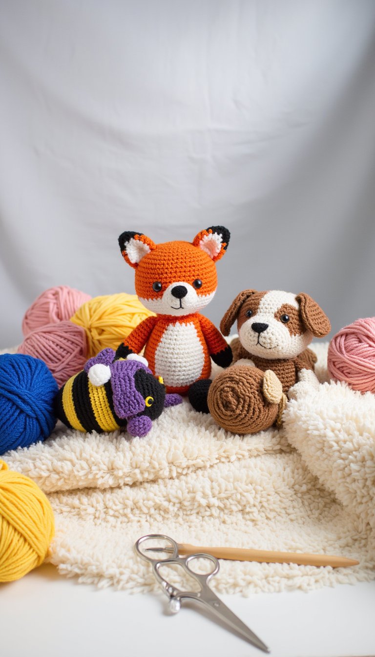 1. Amigurumi Animals & Characters