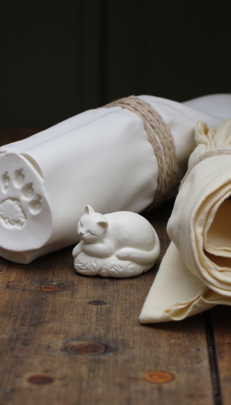 12. Quirky Clay Cat Napkin Rings