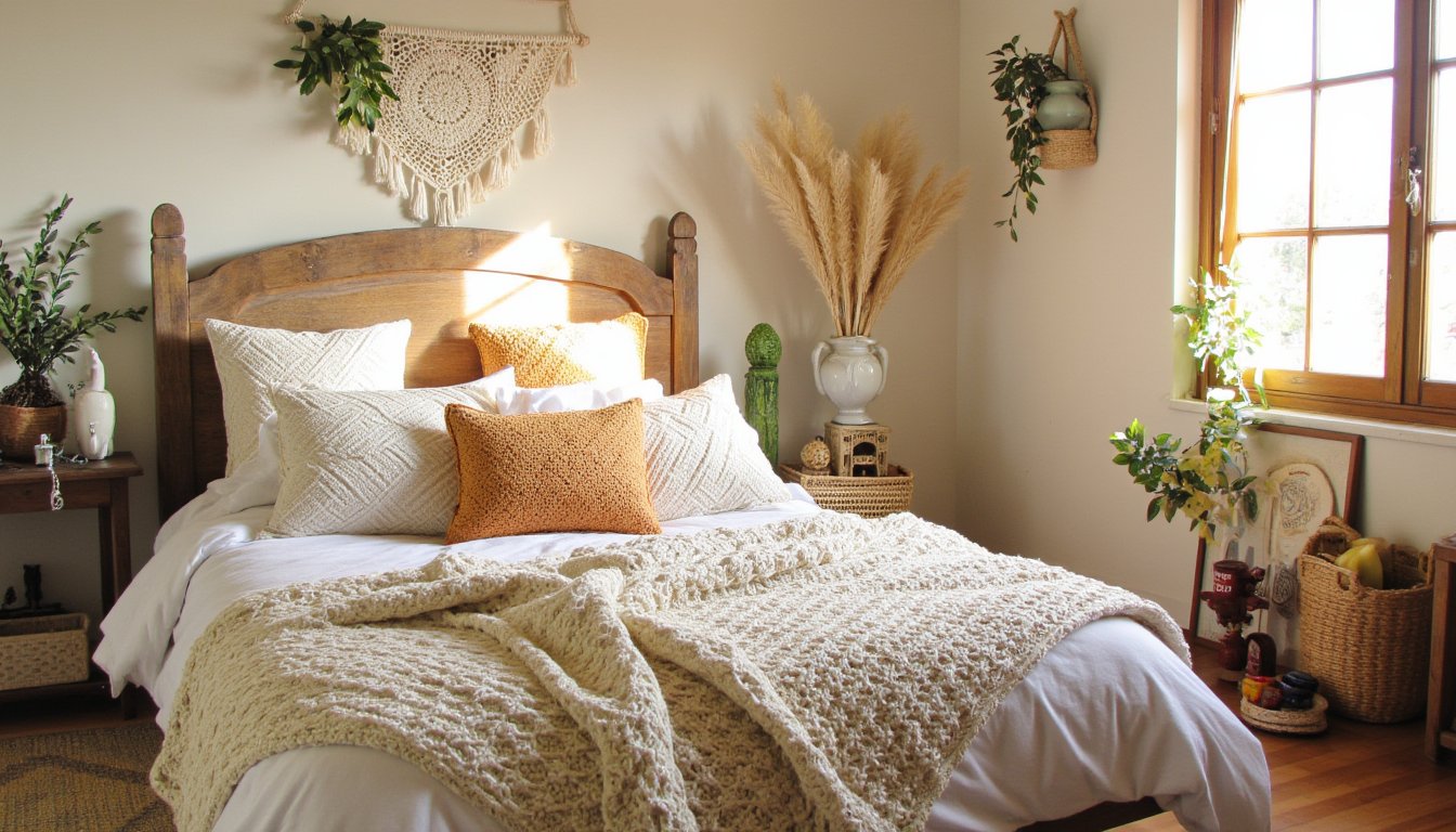 19 Cozy Crochet Bedroom Decor Ideas to Craft Your Personal Sanctuary ...