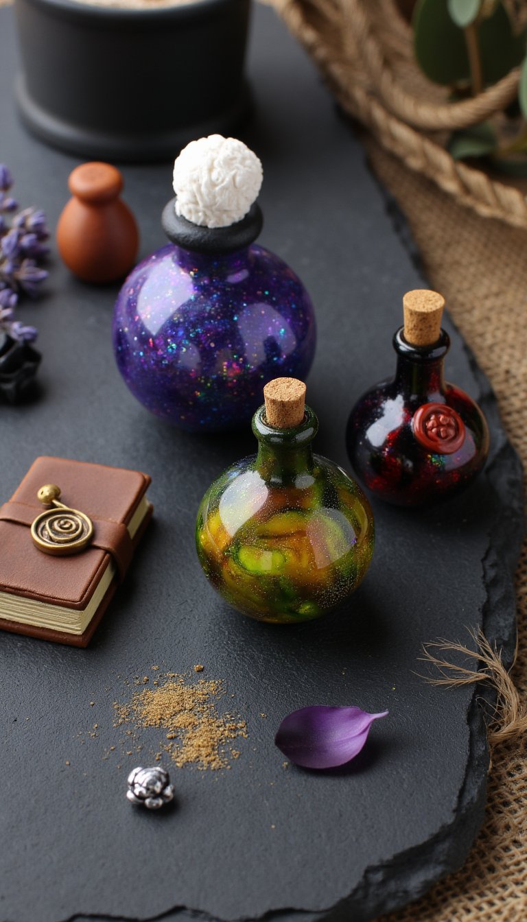 12. Mini Potion Bottles