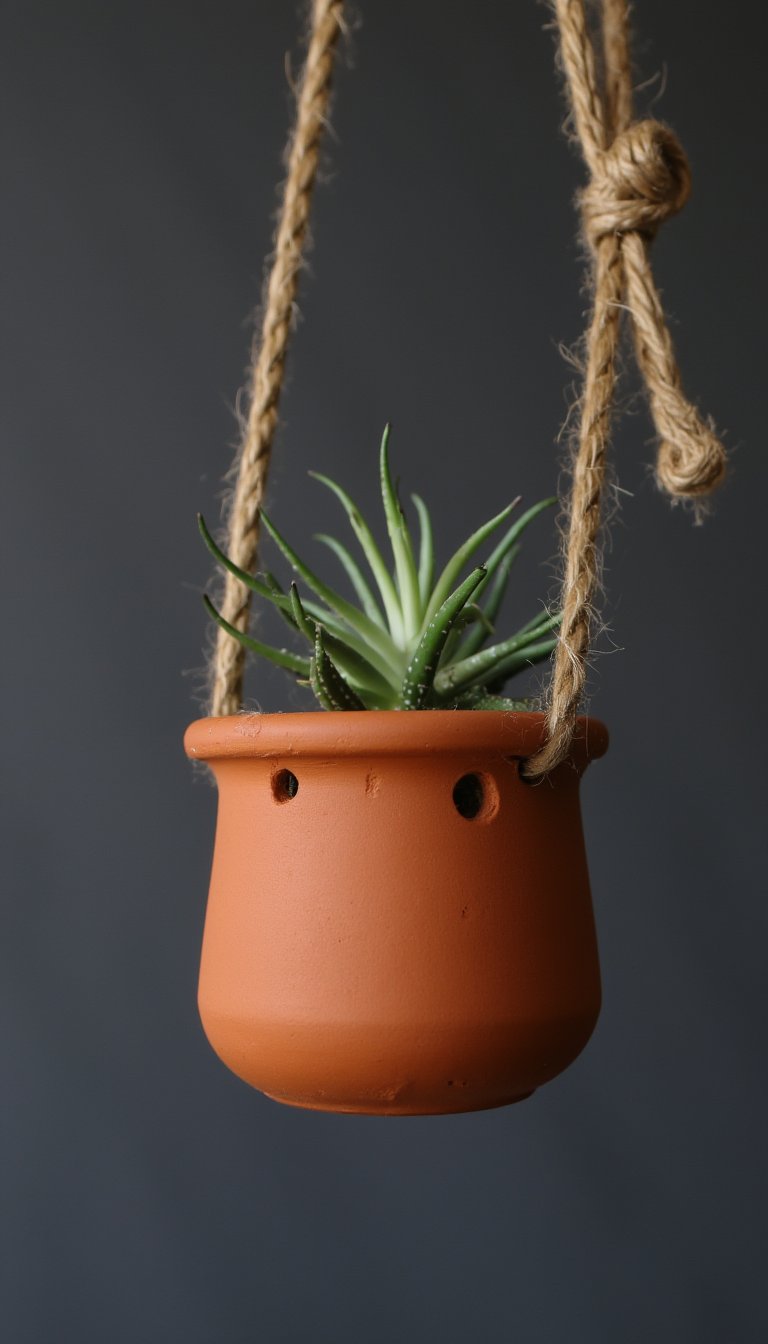7. Simple Hanging Planter