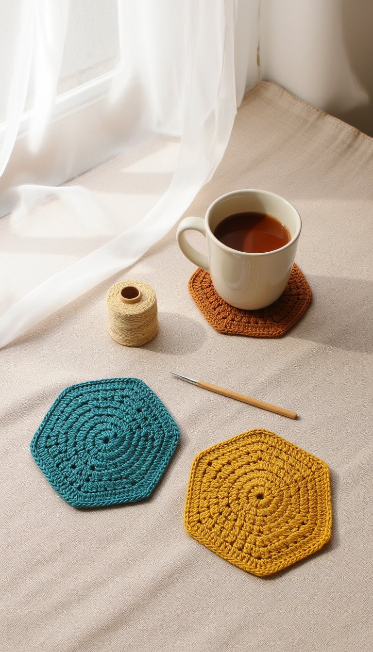 14. Geometric Coasters