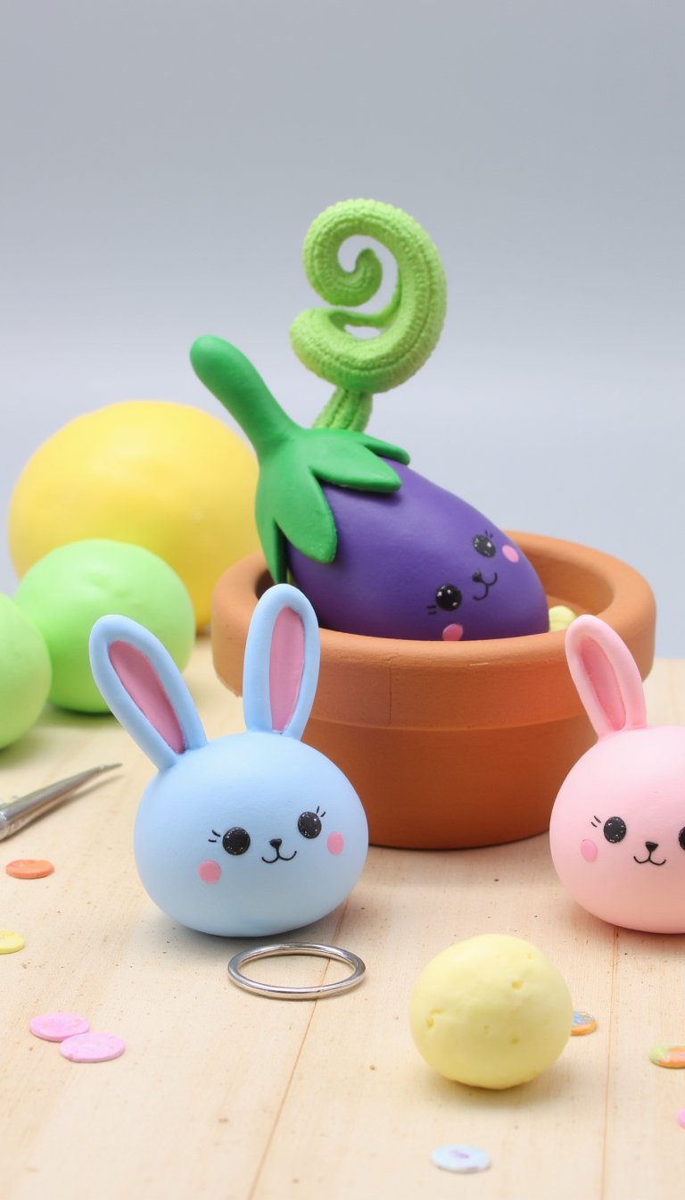 16. Bunny Ear Ring Holders