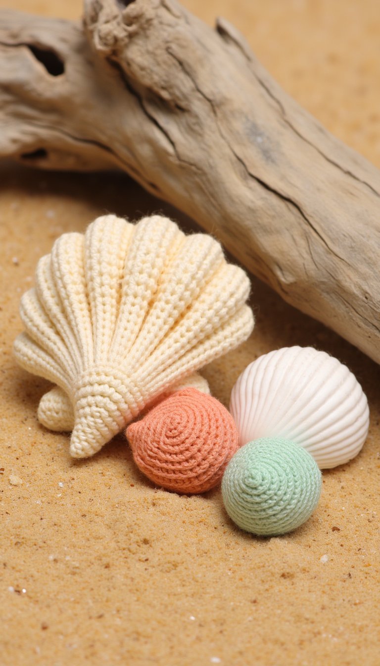 22. Beachy Miniature Seashells