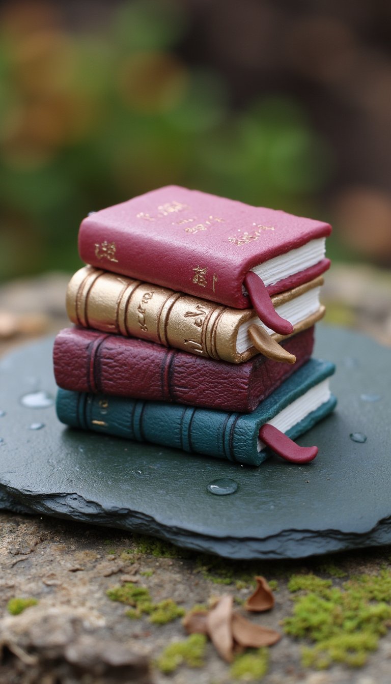 3. Miniature Books for a Fairy Library