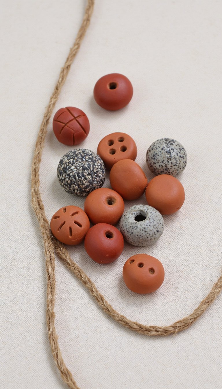 7. Hand-Sculpted Beads