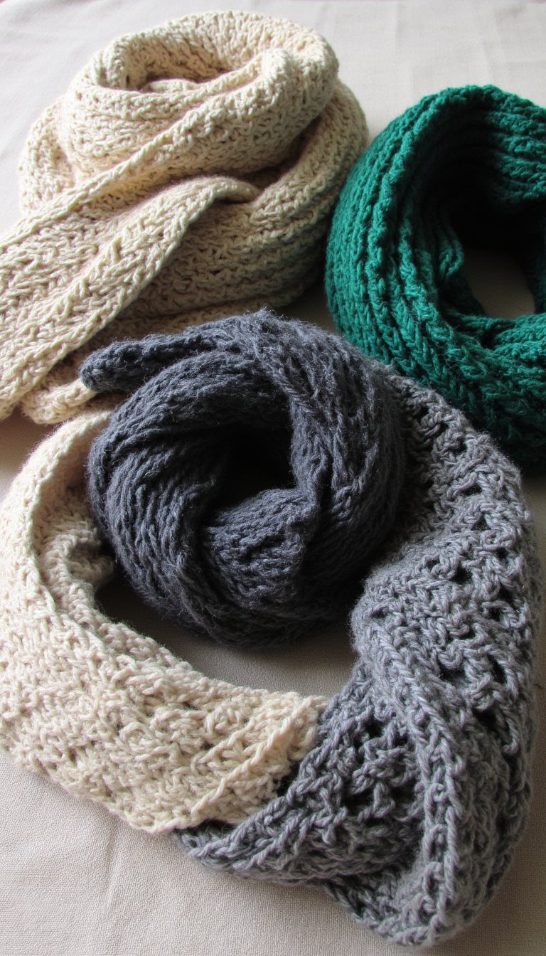 3. Infinity Scarves & Cowls