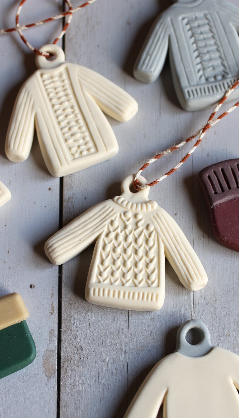 12. Textured Knit-Look Sweaters