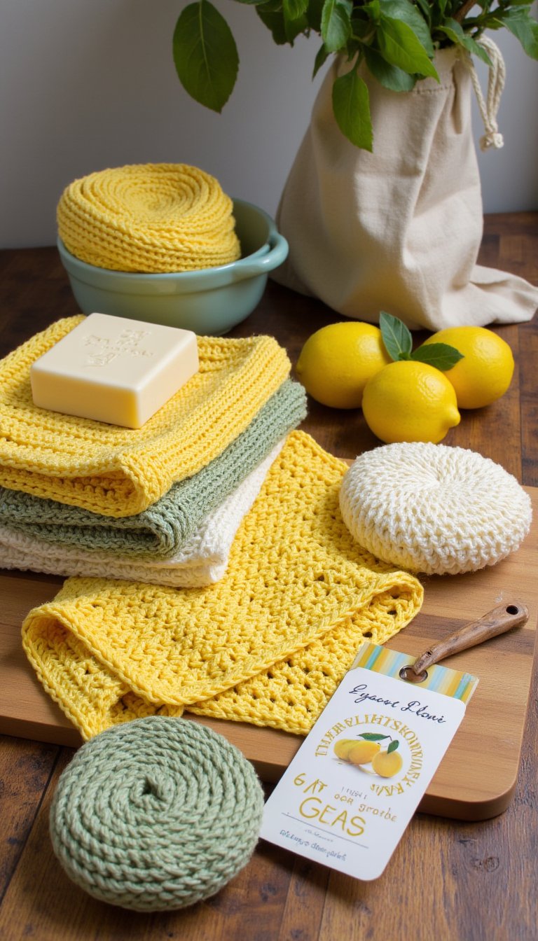 4. The Kitchen Hero: Scrubbies and Dishcloths