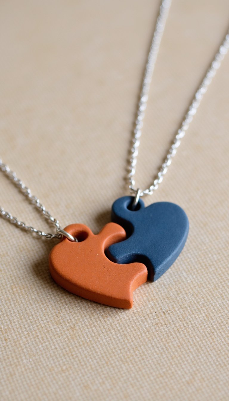 4. Best Friend Pendant Necklaces