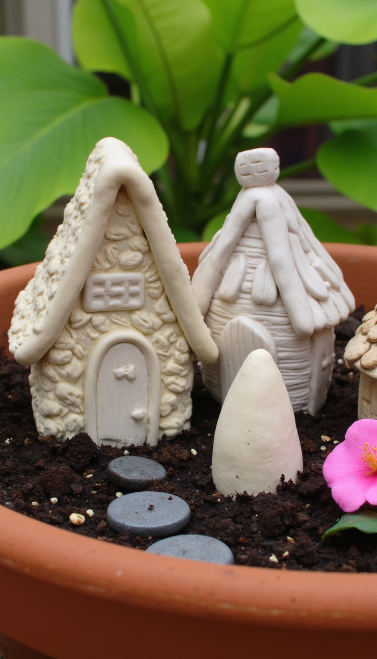 19. Mini Fairy Garden Houses
