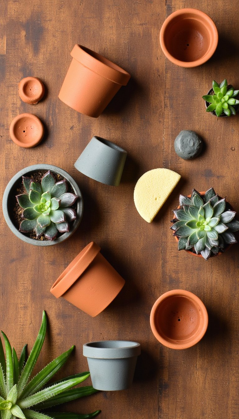 7. Miniature Plant Pots