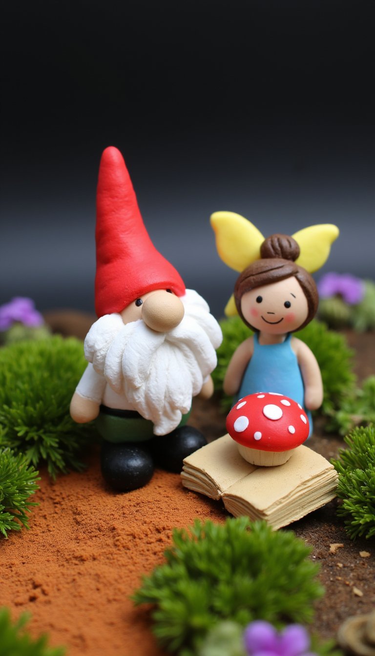4. Whimsical Fairy Garden Characters