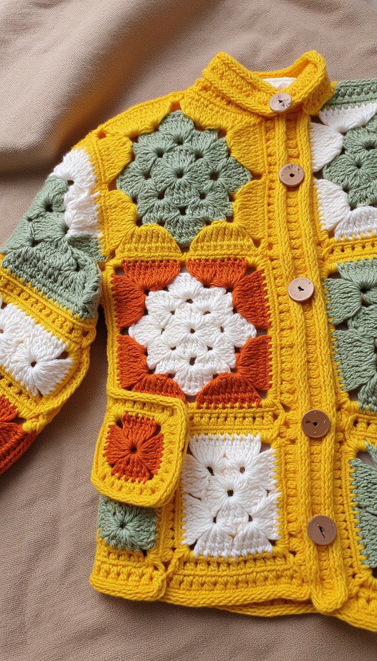 2. A Cozy, Color-Blocked Cardigan