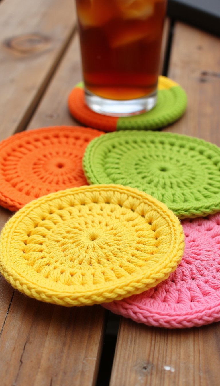 6. A Set of Juicy Coasters