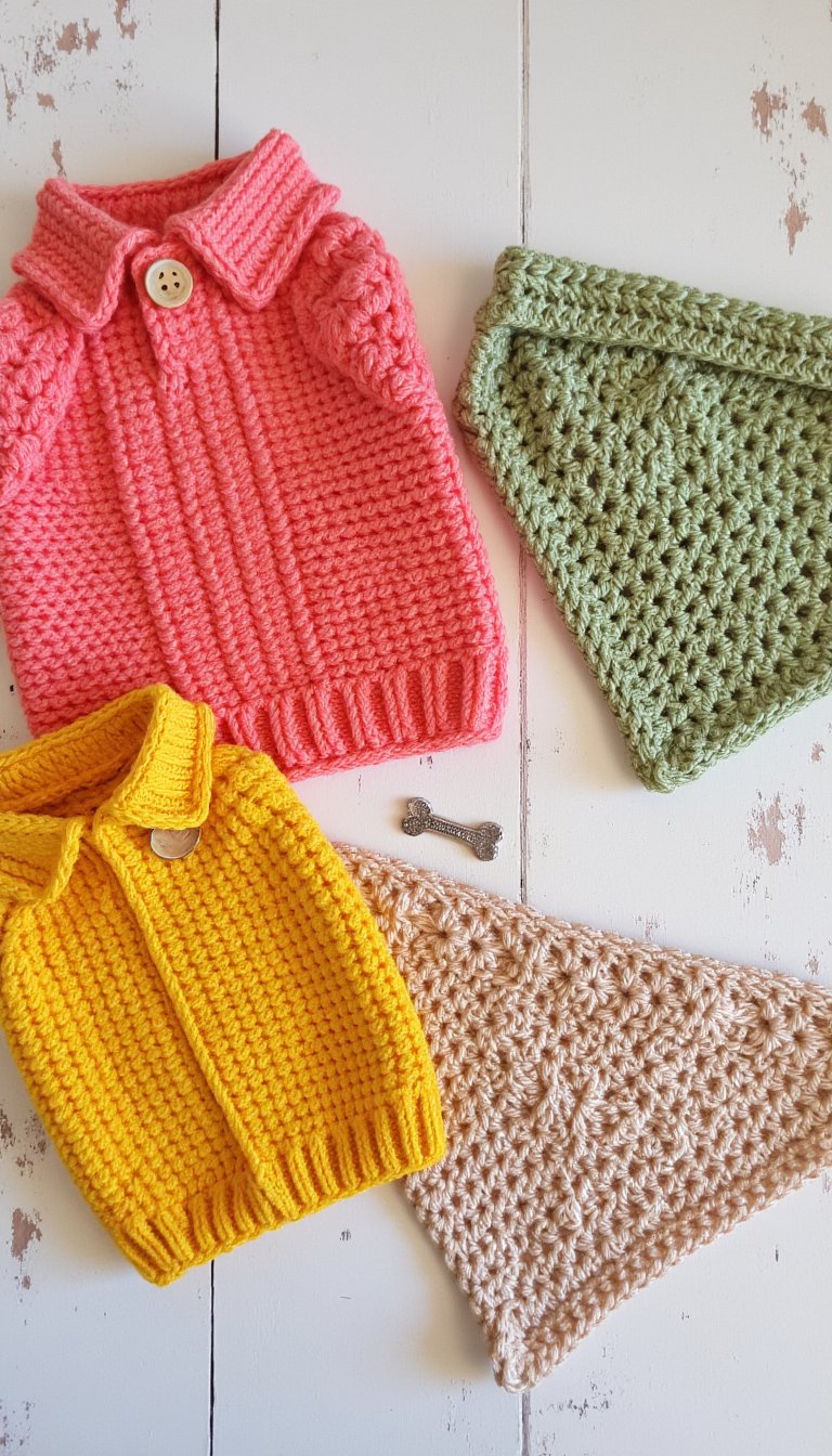 10. Pet Sweaters & Bandanas