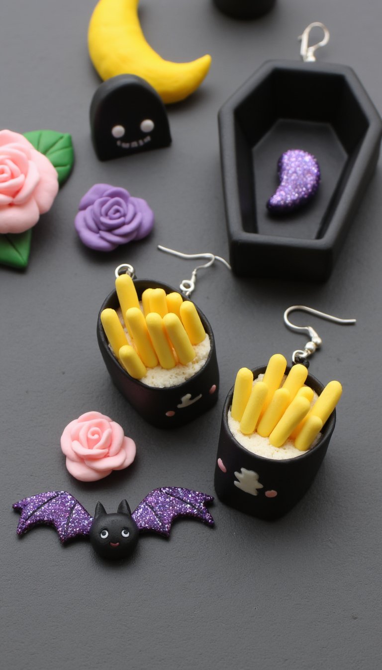 9. French Fry Earrings