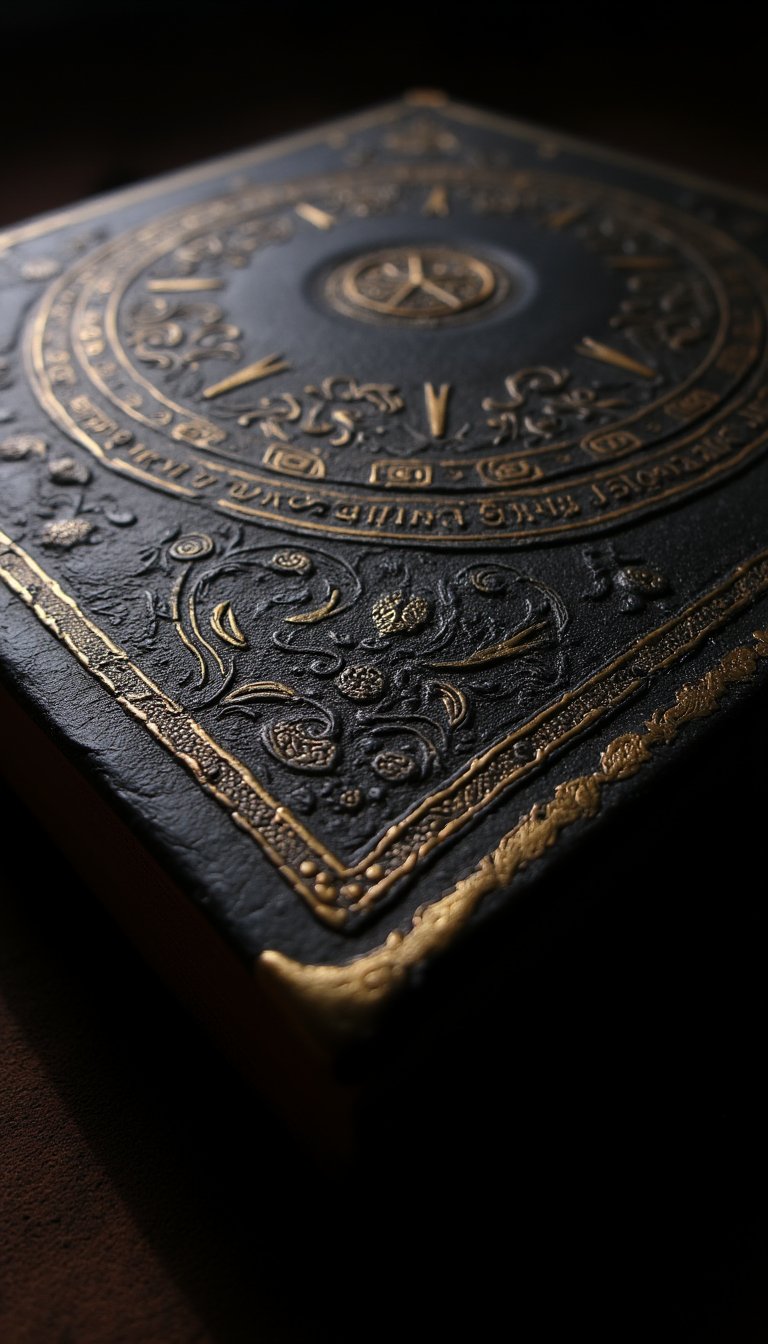 7. Embossed & Gilded Book Covers