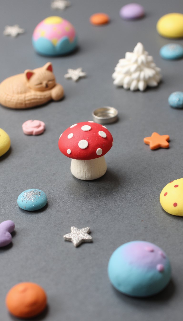 7. Whimsical Fridge Magnets