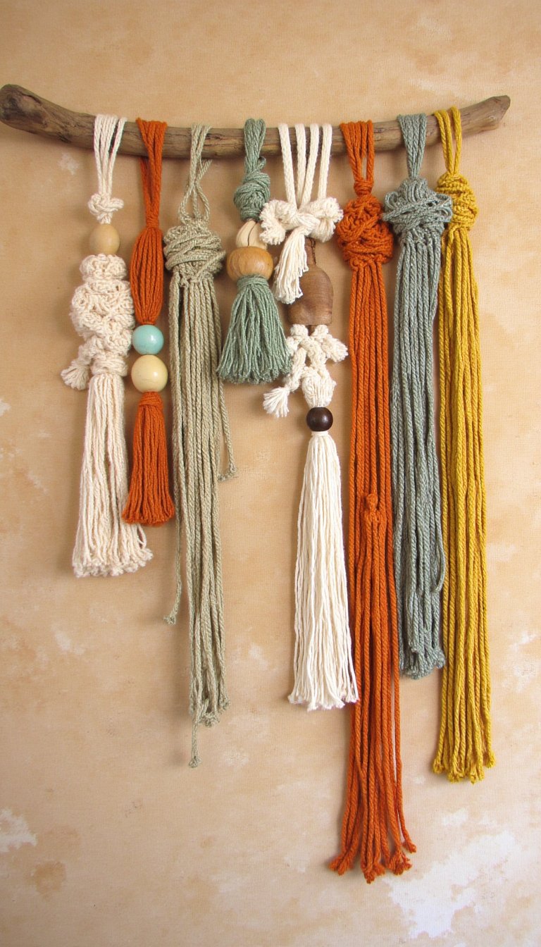 10. Boho-Chic Wall Hangings & Macrame