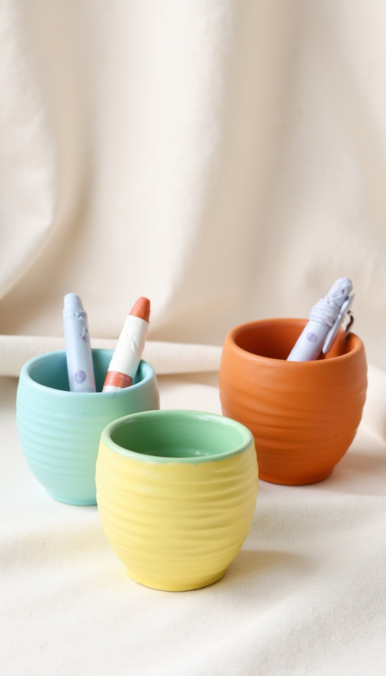 19. Desk Organizer Cups