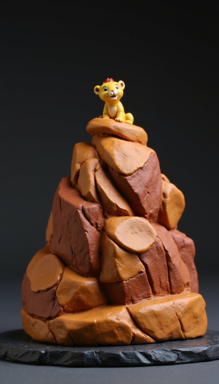 3. Simba's Pride Rock Diorama