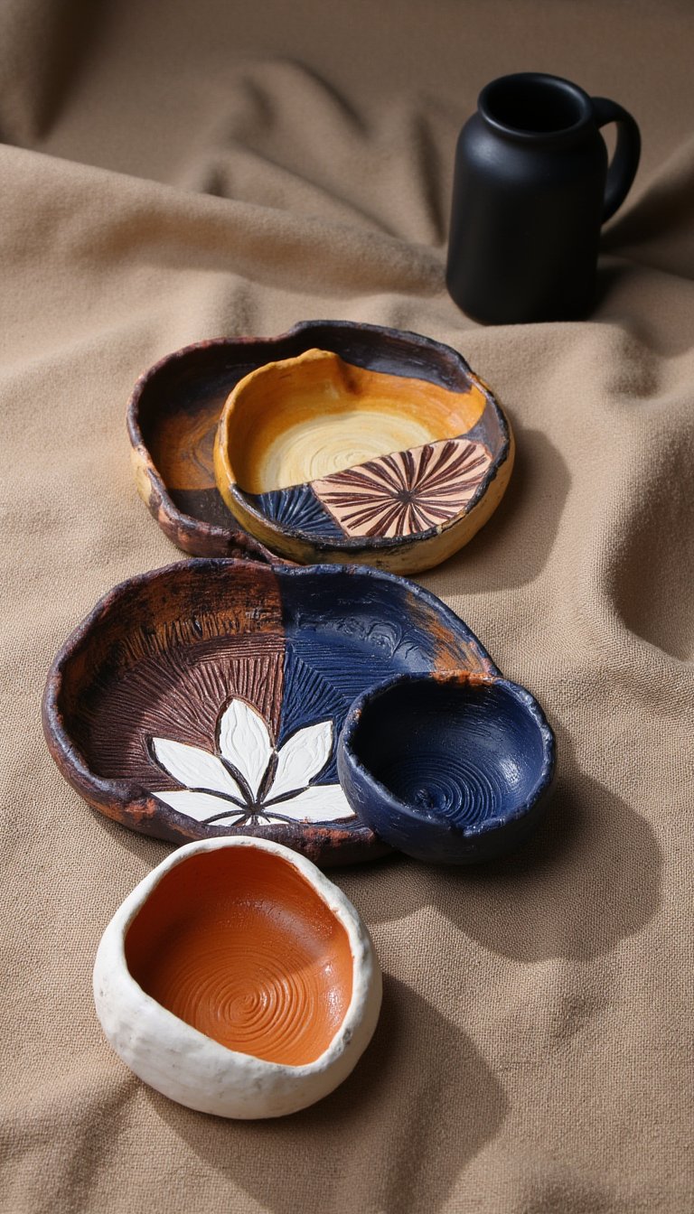 20. Etched & Painted Trinket Trays