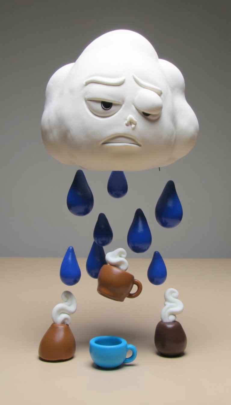 17. A Frowning Cloud Raining Tears... or Coffee