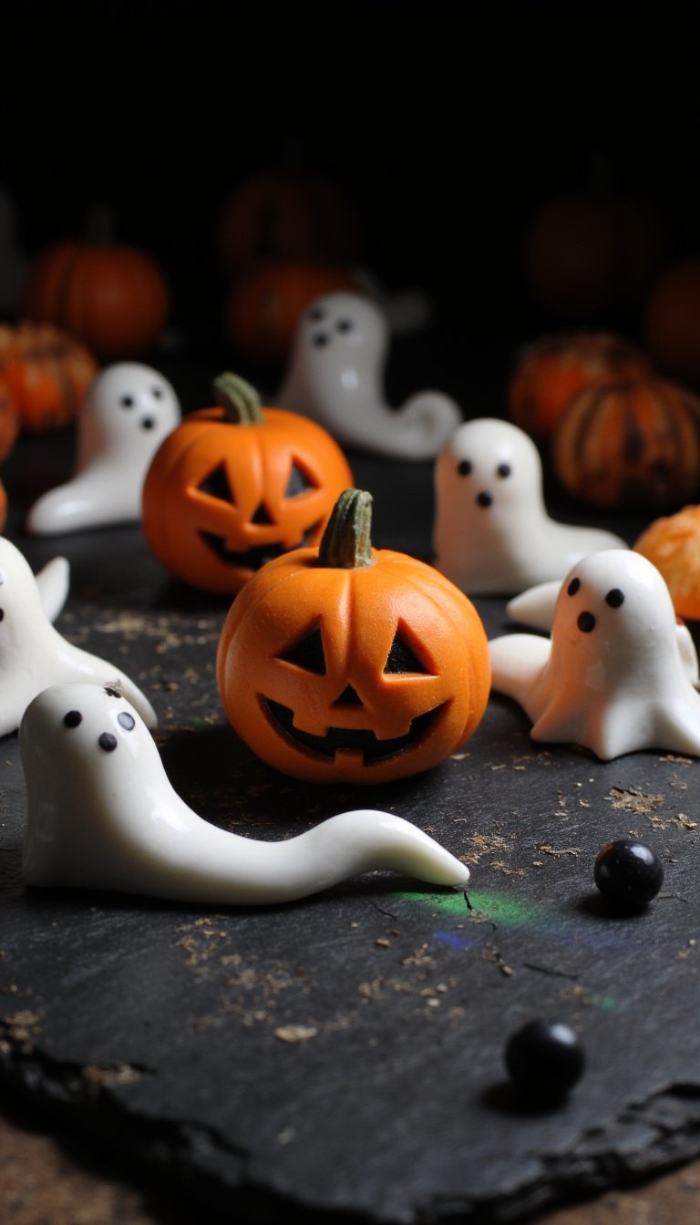 2. Mini Jack-O'-Lantern Charms