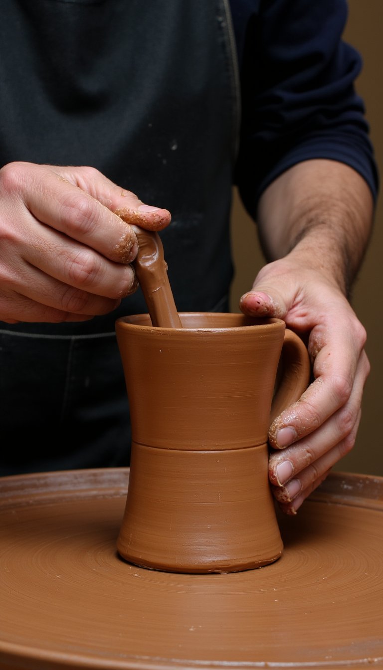 9. Pull-Handled Mug