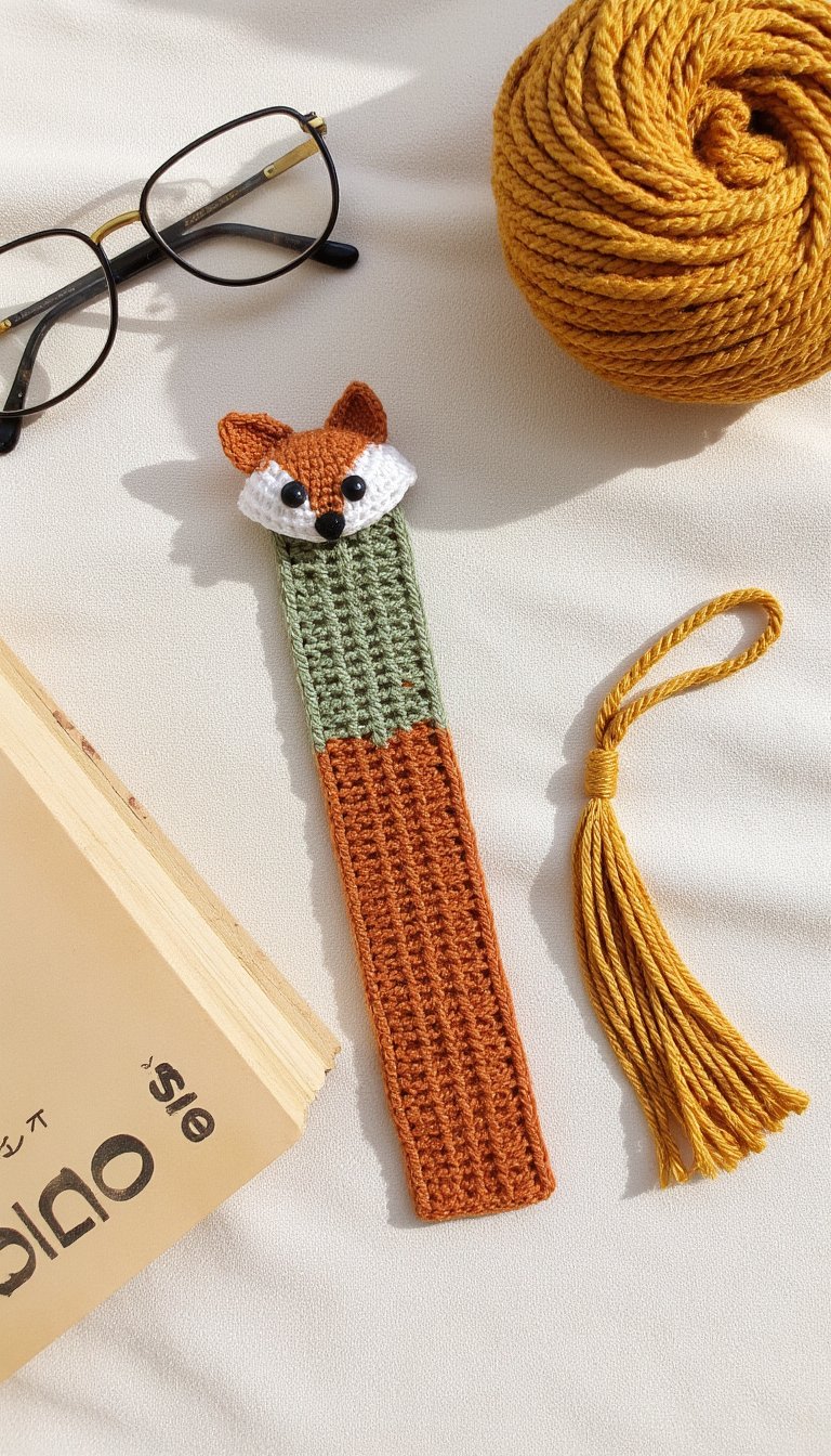 12. Whimsical Bookmark for Page-Turners