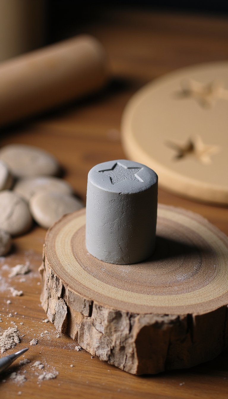 11. Custom Clay Stamp