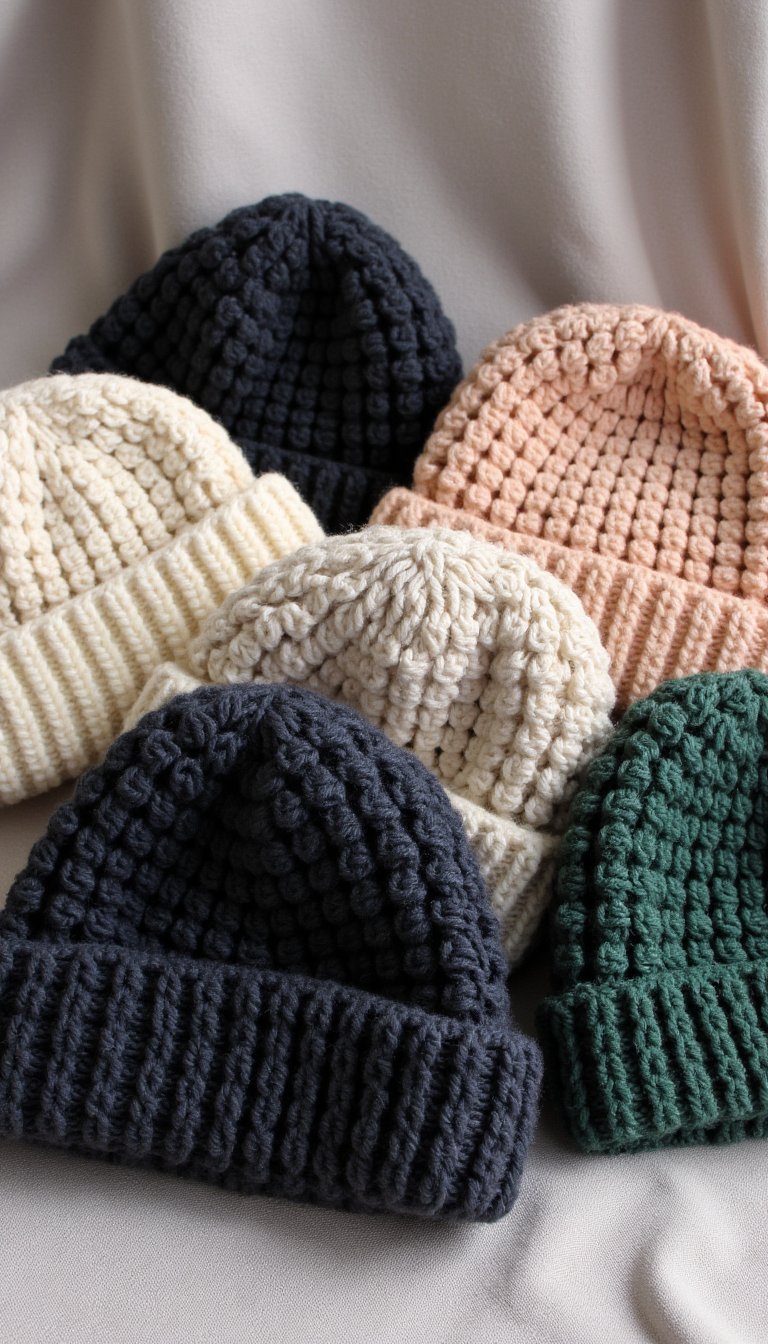 2. Chunky, Oversized Beanies