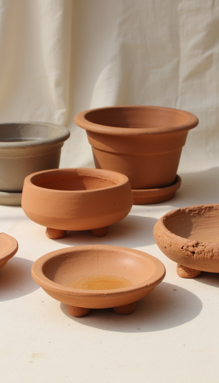 7. DIY Drainage-Free Plant Saucers