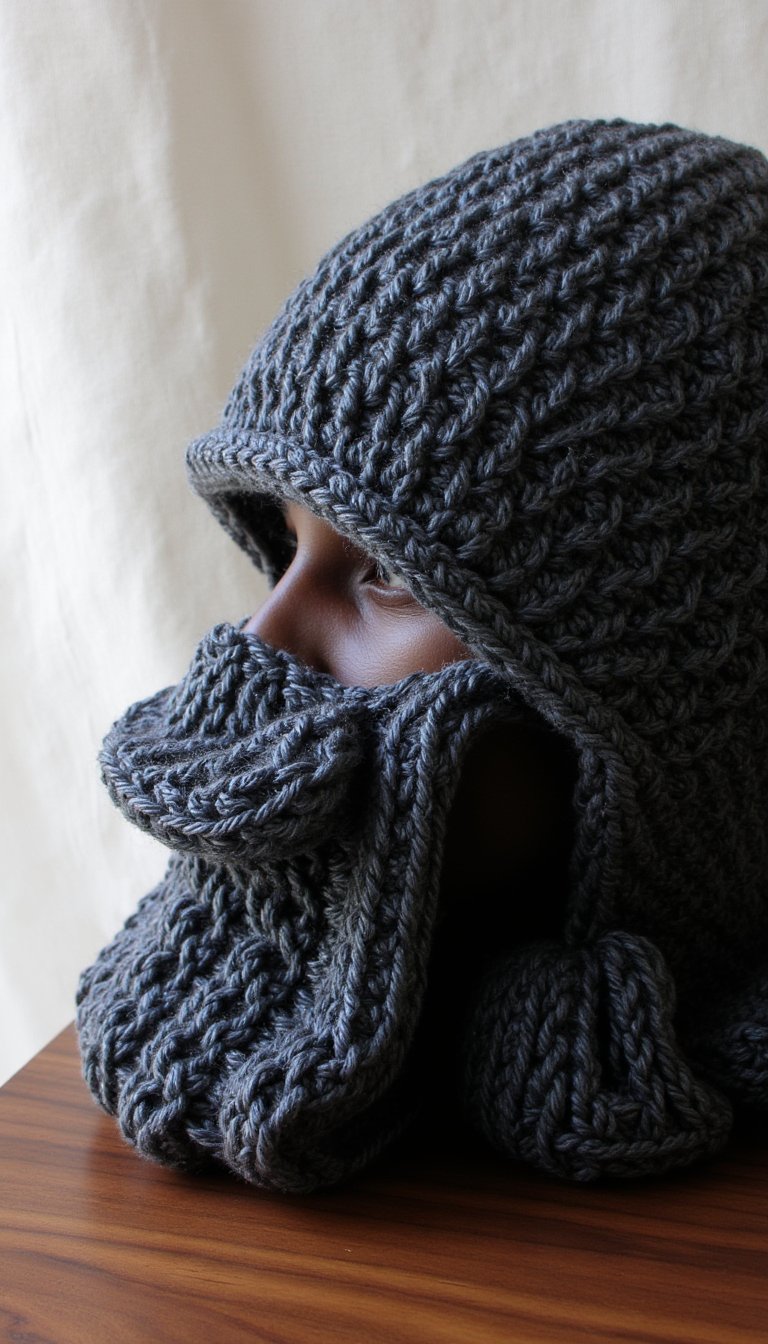 2. Beard Beanie & Scarf Combo