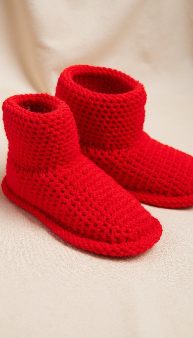 8. A Pair of Simple Slipper Socks