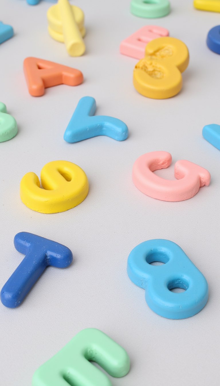 12. Alphabet or Number Sets for Kids