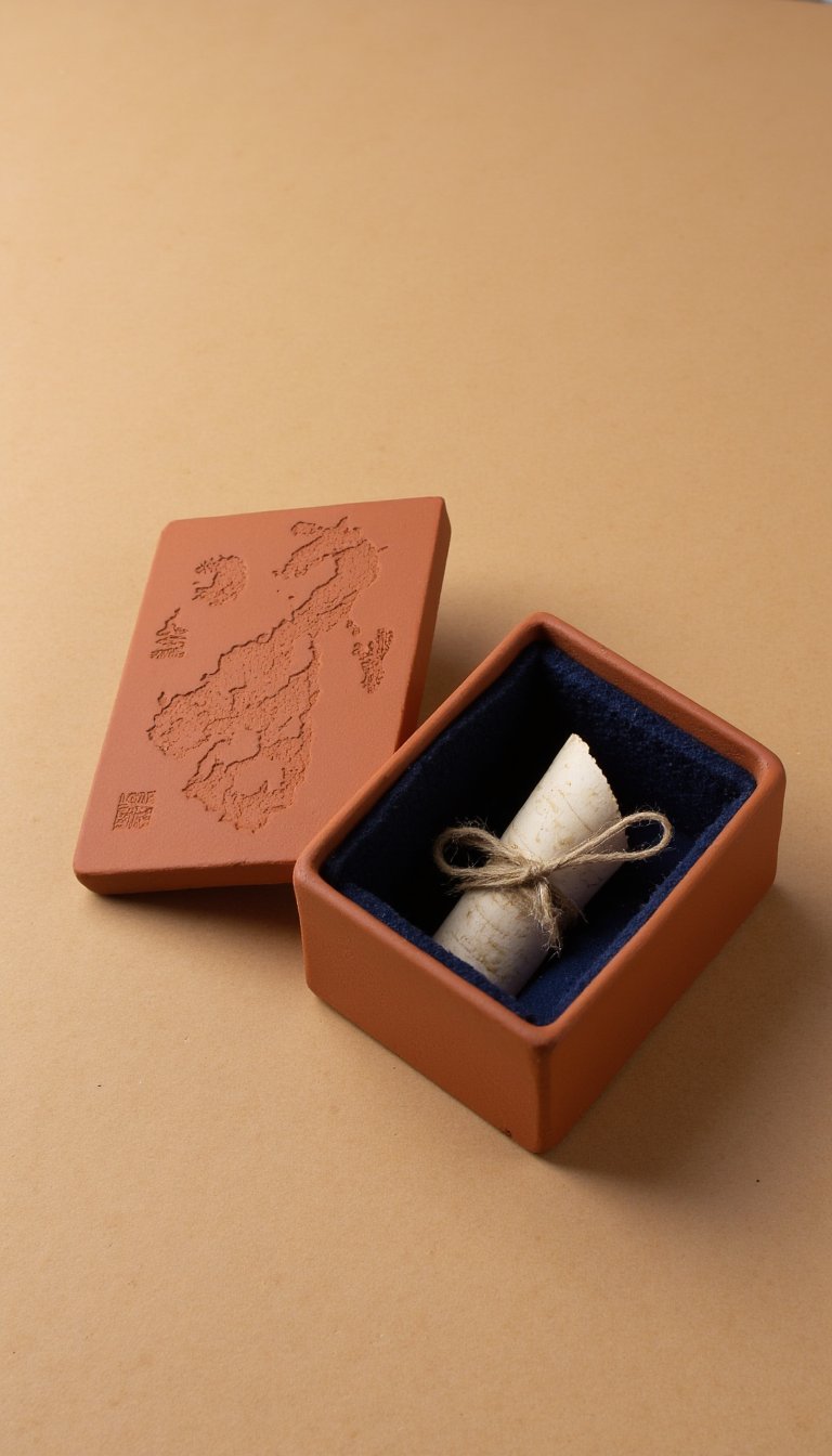 21. A Secret “Treasure Chest” Box for Keepsakes